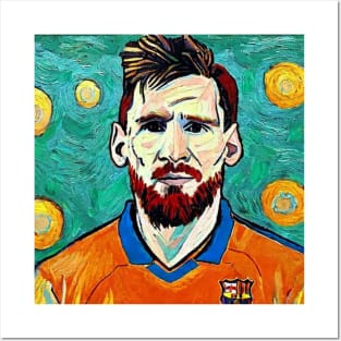 Messi Art Tshirt Posters and Art